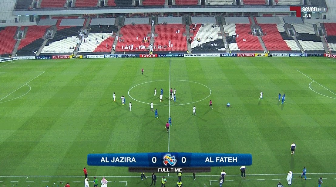 الفتح يتعادل سلبيًا مع الجزيرة الإماراتي في دوري أبطال آسيا