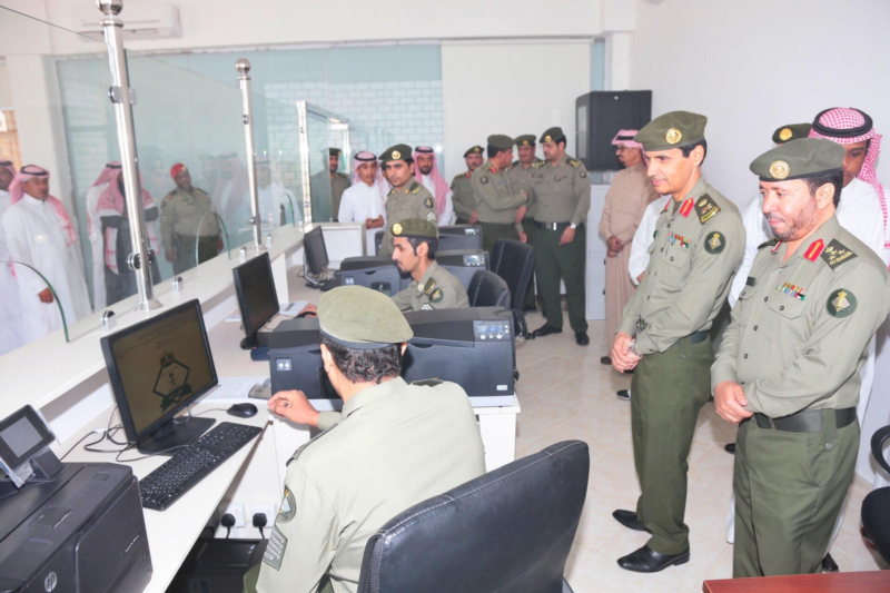 : الجوازات تفتح شعبة الخدمات الالكترونية بروشن مول بمحافظة الخرج 4
