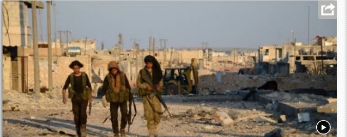 الجيش الحر يسيطر على مدينة الباب السورية بدعم القوات التركية