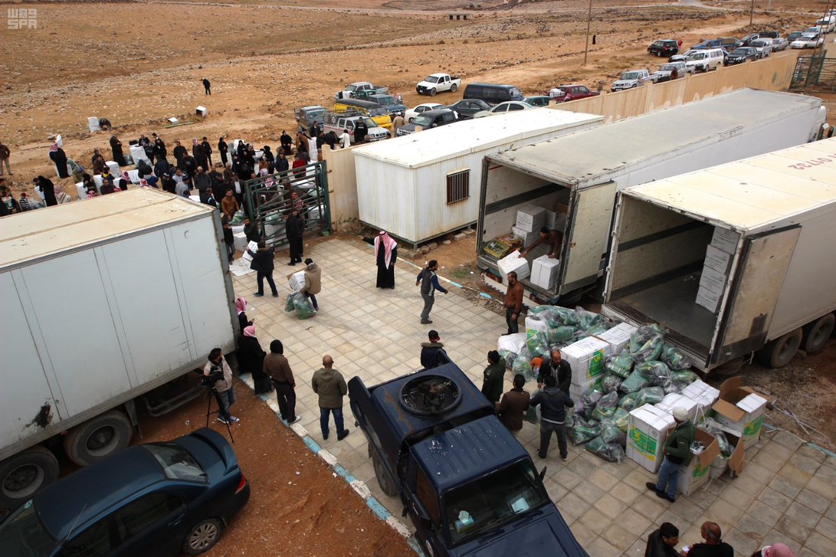 الحملة الوطنية توزع المساعدات الإغاثية على 3900 سوري بلبنان