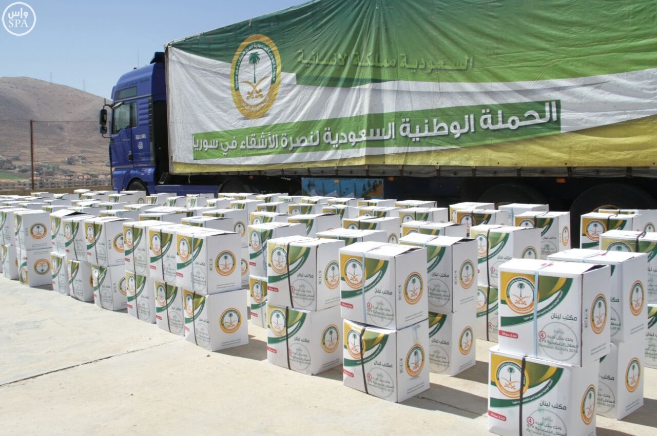 الحملة الوطنية توزع 24 ألف وجبة إفطار على اللاجئين السوريين (2)