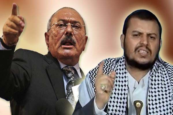 تبادل الاتّهامات يفضح الشراكة الصورية بين طرفي انقلاب اليمن وصالح يسعى لتدمير الحوثي!!