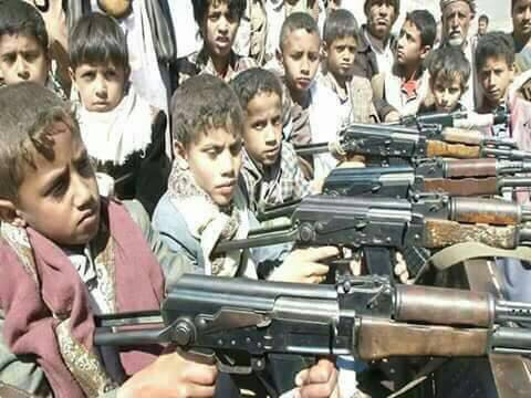 حملة هستيرية حوثية لتجنيد الأطفال بالقوة في القرى والمدن اليمنية