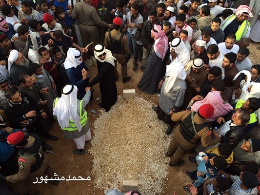 بالصور .. الصلاة على فقيد الأمة بجامع الإمام تركي