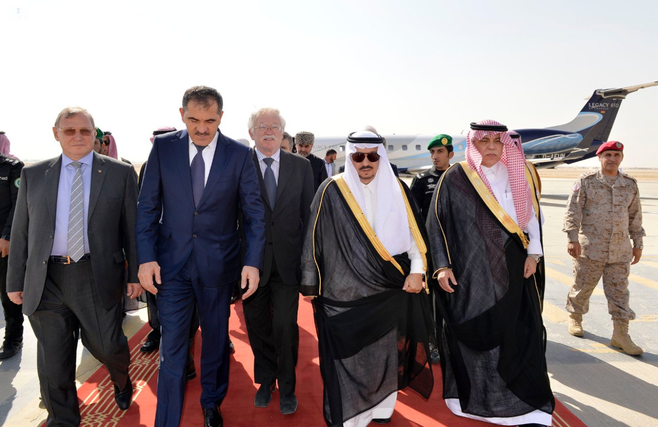 الرئيس الأنغوشي يصل إلى الرياض