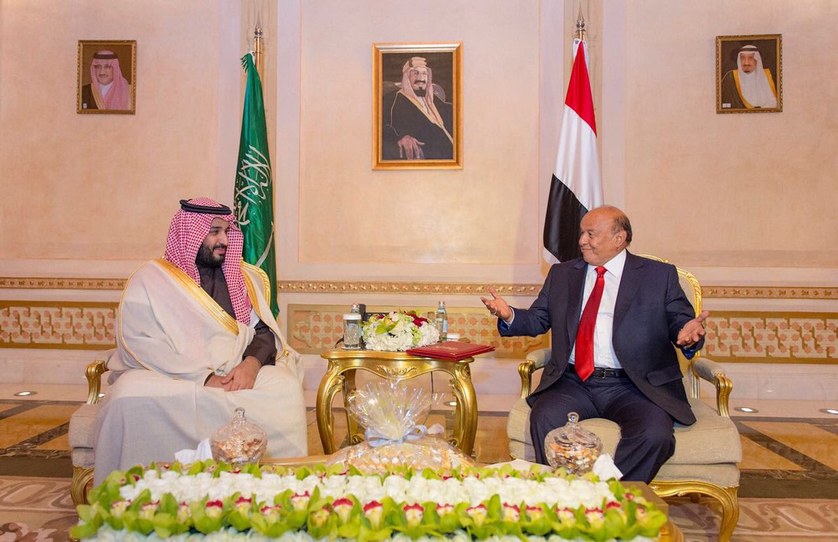 بالصور .. الرئيس اليمني وولي ولي العهد يبحثان تطورات الأوضاع في الساحة اليمنية