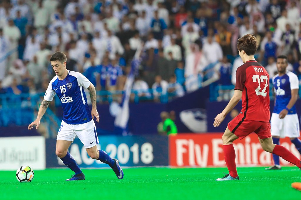 هدفان أمام الزعيم في مباراة الريان ضد الهلال