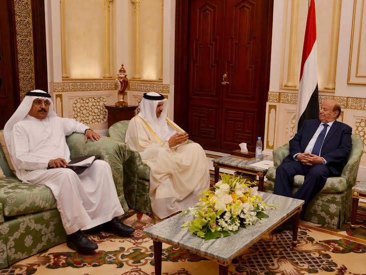 الزياني يُطلع الرئيس اليمني على آخر تطورات دعم مسار السلام