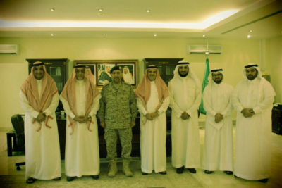 السفير العيفان يقلِّد سعادة الملحق العسكري السعودي في الدوحة رتبته الجديدة 1