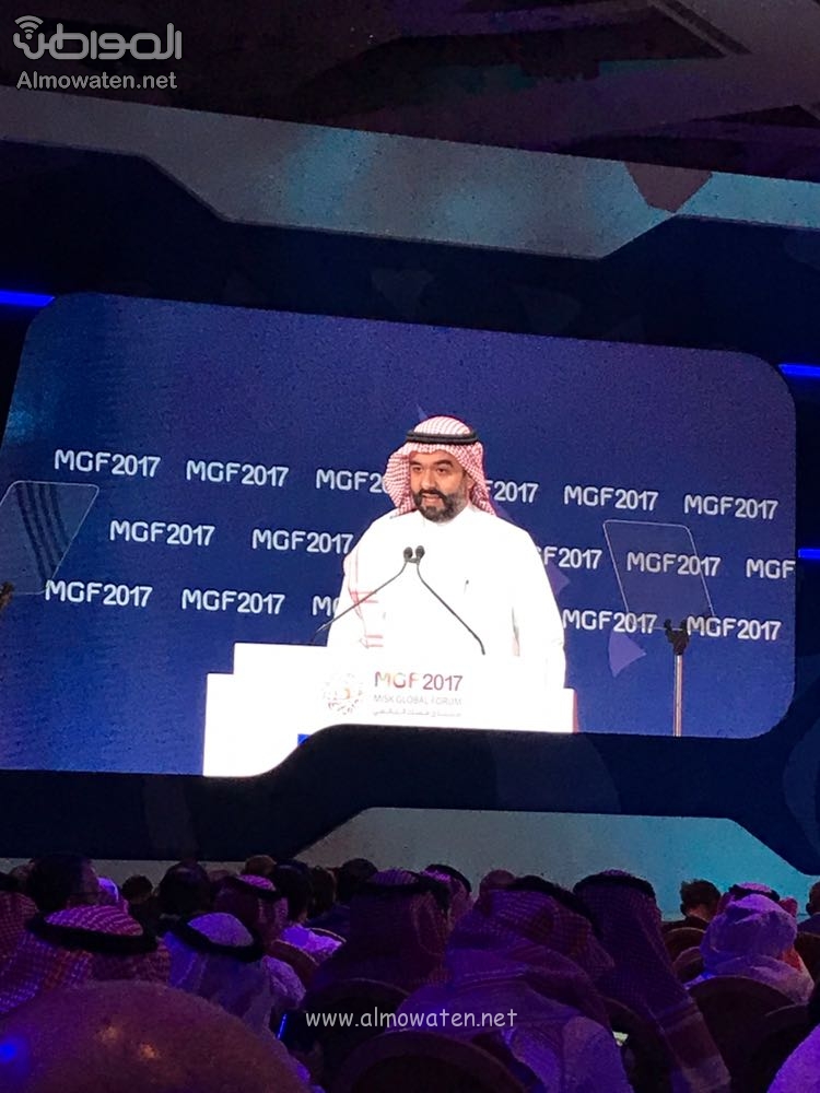 السواحة يعلن في منتدى مسك العالمي عن إطلاق برنامج صناعة المستقبل في التحول الرقمي