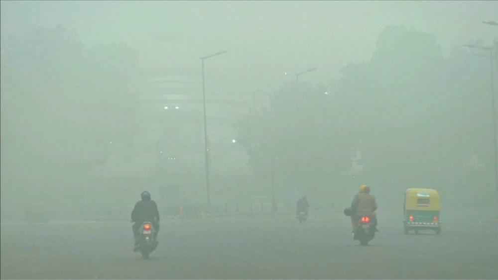 تلوث إلى حد الاختناق في العاصمة الهندية