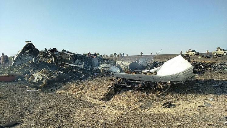 مصر: لم نتوصل لدليل على عمل جنائي وراء #الطائرة_الروسية