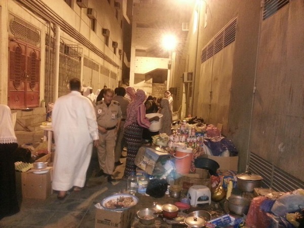 مصادرة أكثر من 600 كيلو أطعمة مطبوخة في مكة