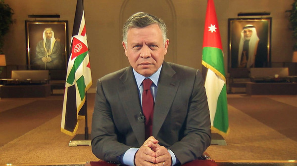 العاهل الأردني لبان كي مون: لا نقبل المساس بأمننا