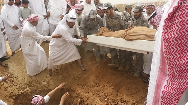 دفن وعزاء الشهيد عبدالرحمن الشواطي