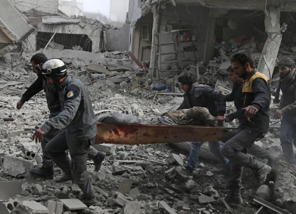 الأمم المتحدة: مقتل 100 شخص في الغوطة خلال يومين
