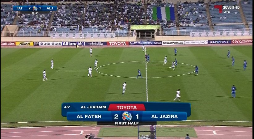 بالفيديو.. الفتح يتقدم على الجزيرة الإماراتي في دوري أبطال آسيا