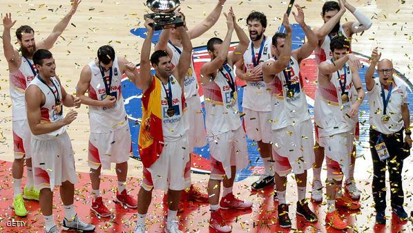 إسبانيا تتوج بلقب بطولة أوروبا لكرة السلة