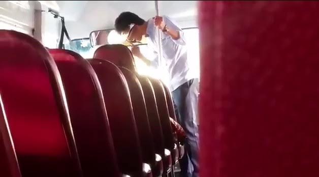 ضبط شاب عشريني تلفظ على سائق حافلة بـ #الجبيل