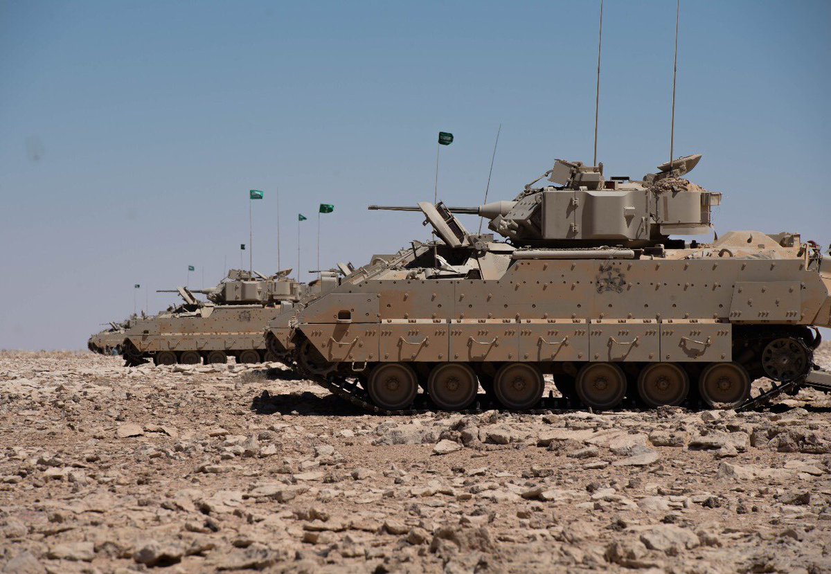 القوات البرية السعودية جاهزة لتمرين مخالب الصقر 3