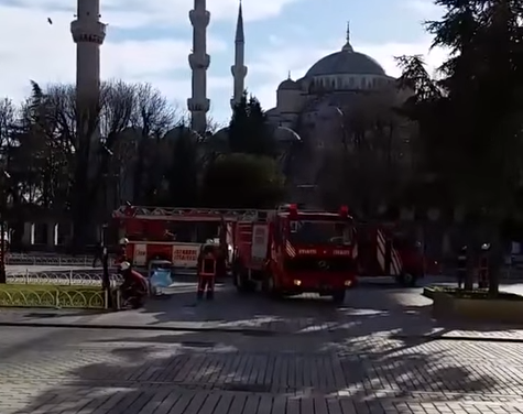 شاهد.. اللقطات الأولى عقب انفجار #إسطنبول