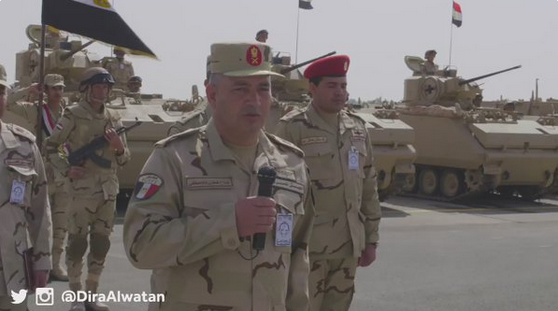 فيديو.. قائد القوة المصرية: #رعد_الشمال ينفذ أكثر من سيناريو