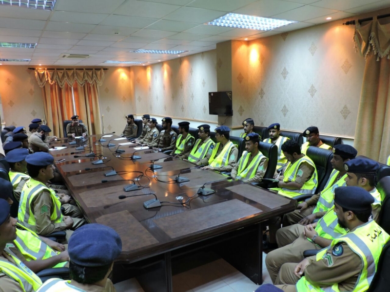 اللواء العمري يدشن الخطة الرمضانية للدفاع المدني ‫(1)‬
