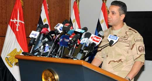 المتحدث العسكري المصري يعلن تصفية 241 إرهابيا خلال المداهمات الأمنية بشمال سيناء