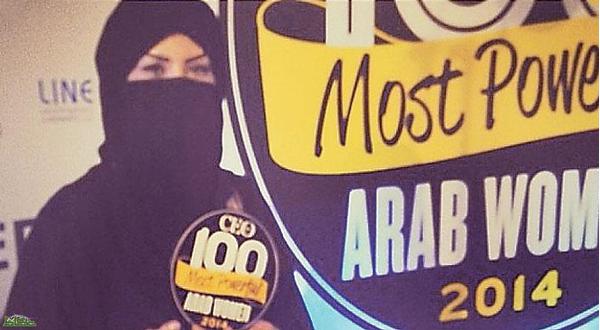 بيان زهران بالمركز السابع ضمن أقوى (100) امرأة عربية