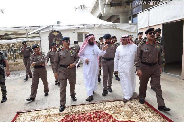 شاهد بالصور.. الفريق المحرج يتفقد مقار الأمن العام بالمشاعر المقدسة