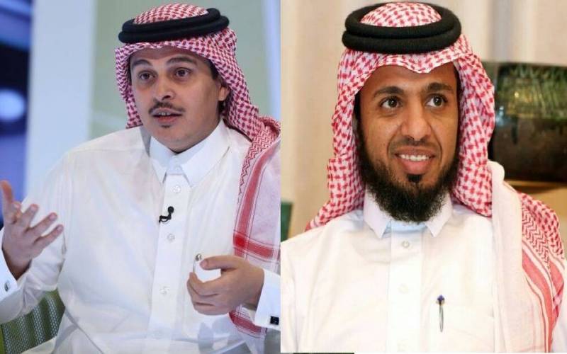 مشادة عنيفة بين المريسل والنوفل بسبب تغريدة بخاري!