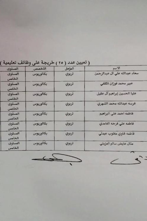 المعلمات البدائل2