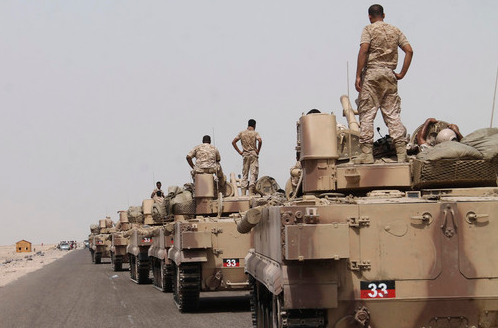 قوات النخبة في التحالف تصل #عدن مدعومة بكاسحات ألغام
