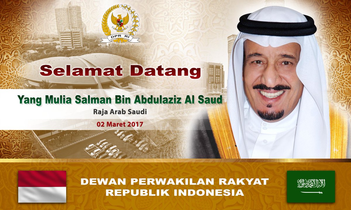 هنا البث المباشر لكلمة الملك سلمان في مجلس النواب الإندونيسي