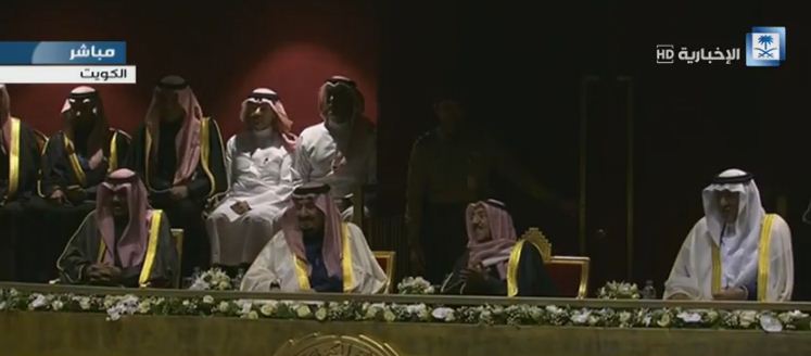 الملك سلمان بمركز الشيخ جابر الأحمد الثقافي1