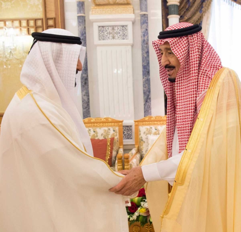 الملك سلمان يتلقى دعوة من ولي عهد أبو ظبي (5)