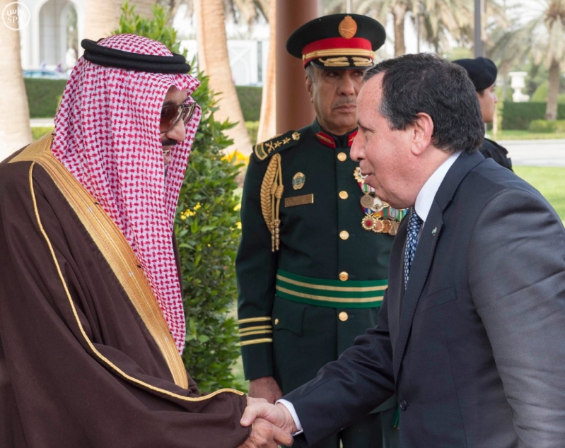 الملك سلمان يستقبل الرئيس التونسي 5