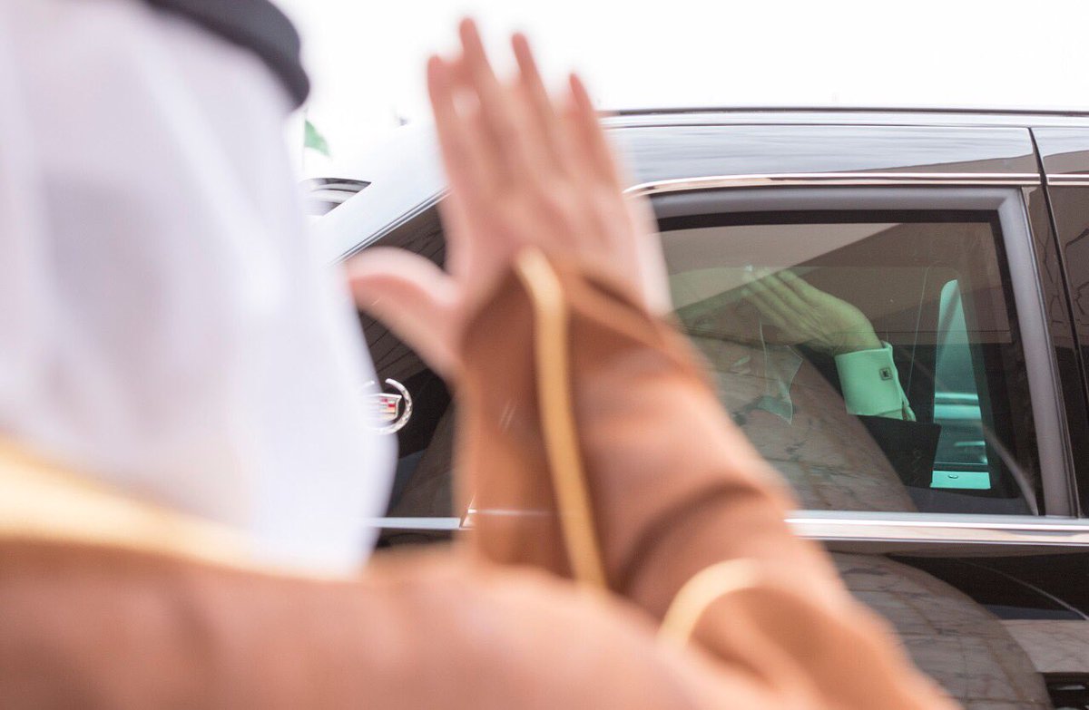 هكذا امتدح العالم استقبال دونالد ترامب في الرياض