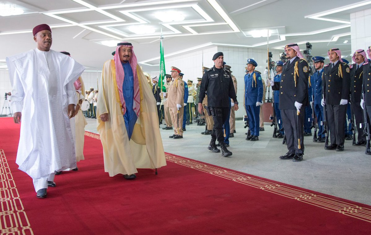 الملك سلمان يستقبل رئيس النيجر4