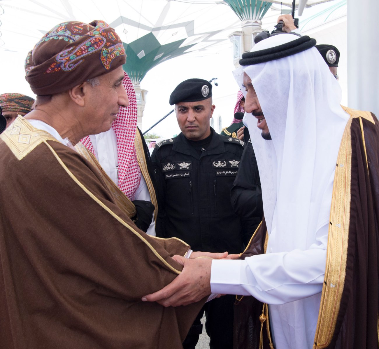 الملك سلمان يستقبل قادة دول الخليج (1)