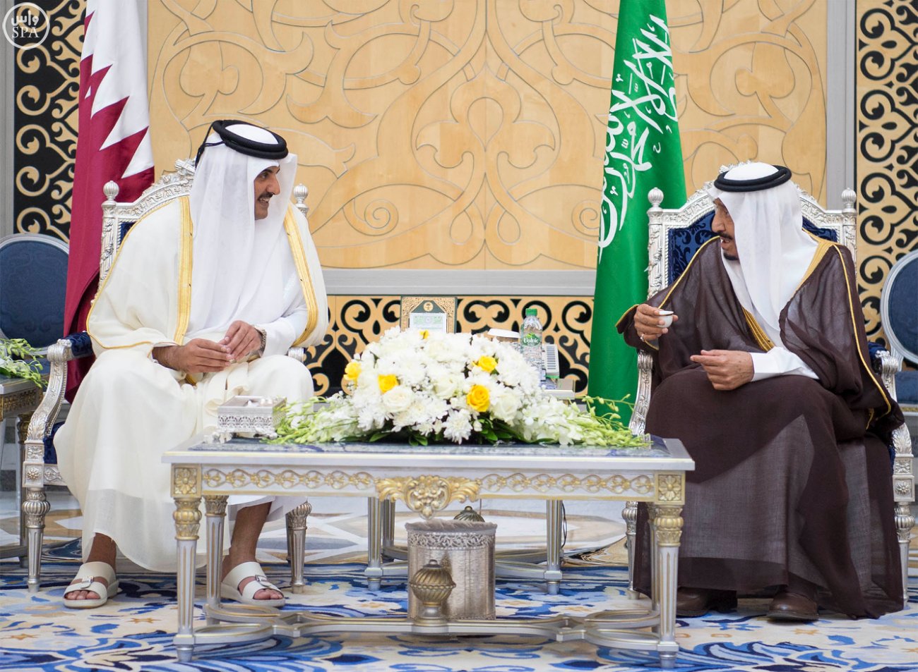 الملك سلمان يستقبل قادة دول الخليج (2)