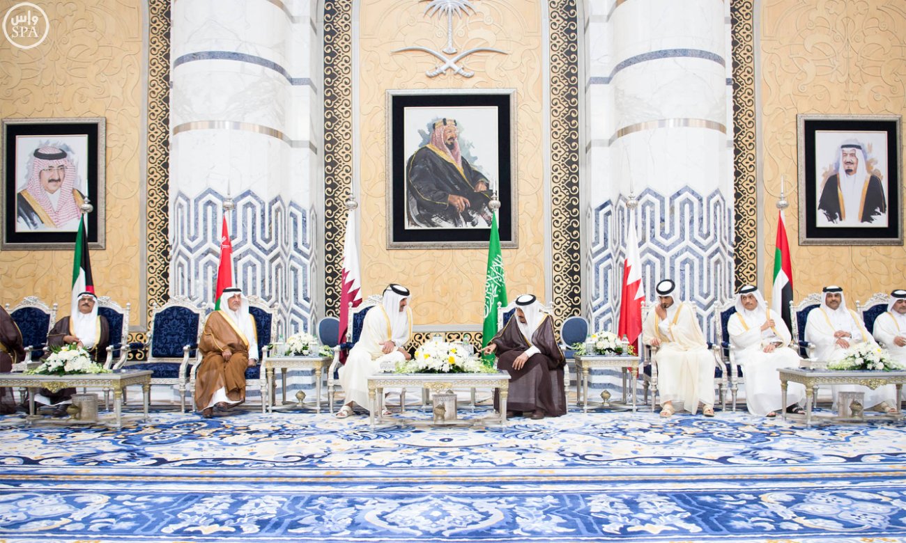 الملك سلمان يستقبل قادة دول الخليج (7)