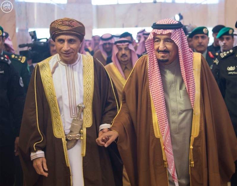 الملك سلمان يستقبل قادة دول مجلس التعاون 5