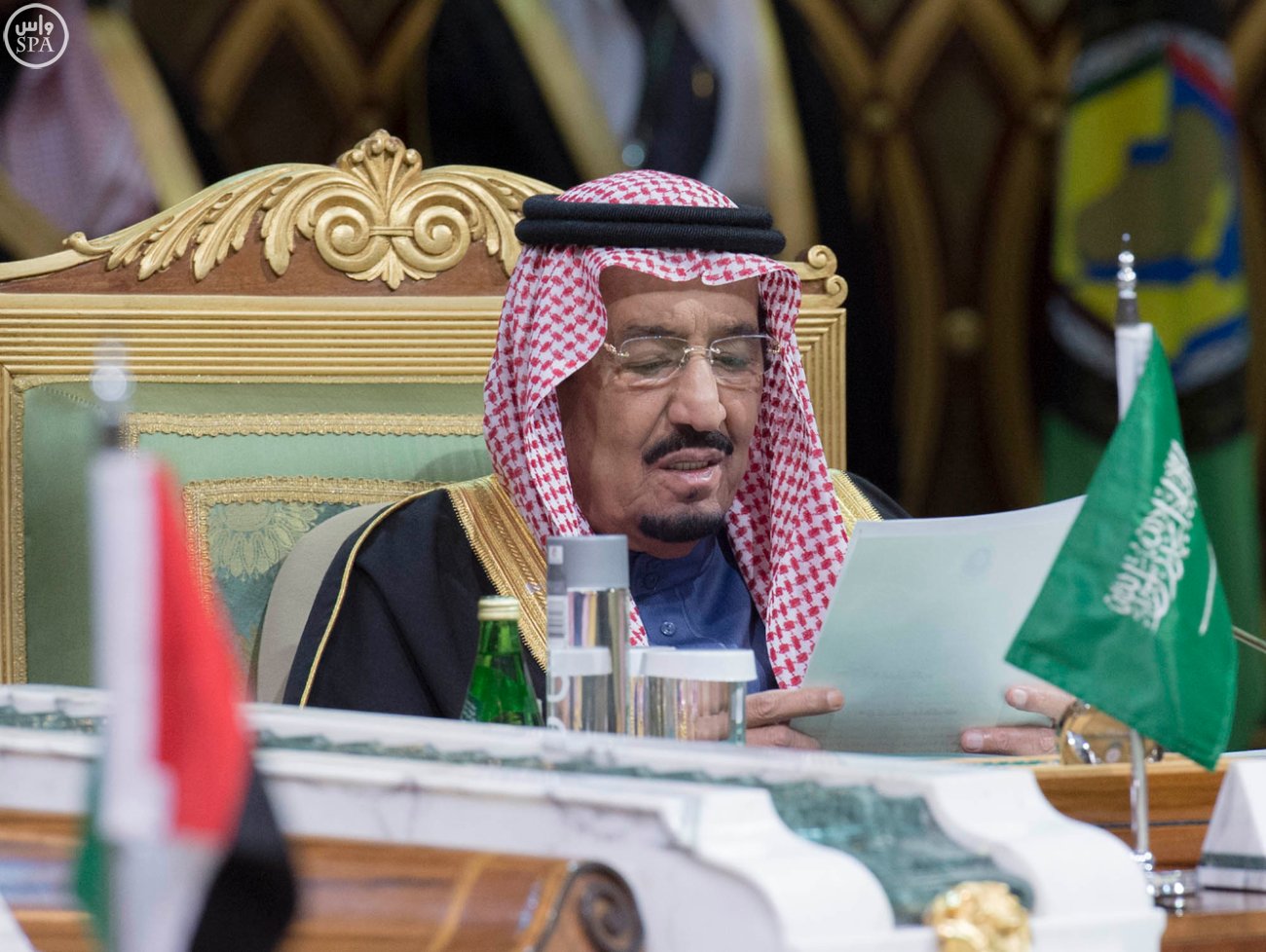 شاهد بالفيديو .. كلمة #الملك_سلمان في #القمة_الخليجية