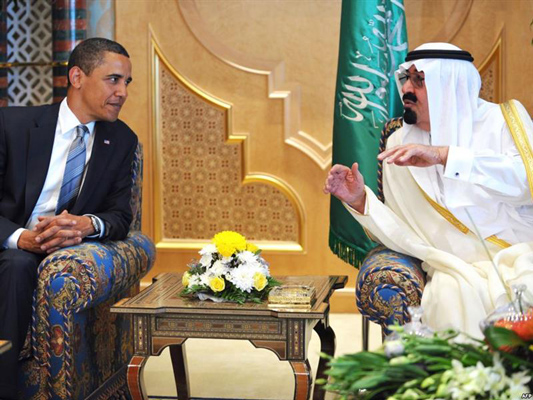 أوباما بحث مع الملك عبدالله “توحد كل الطوائف المختلفة في العراق”