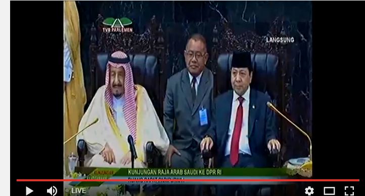 الملك سلمان من مجلس النواب الإندونيسي: الإرهاب أكبر التحديات التي تواجه أمتنا الإسلامية