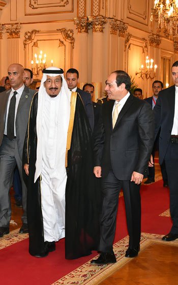 الملك والرئيس المصري يشهدان الاتفاقيات4