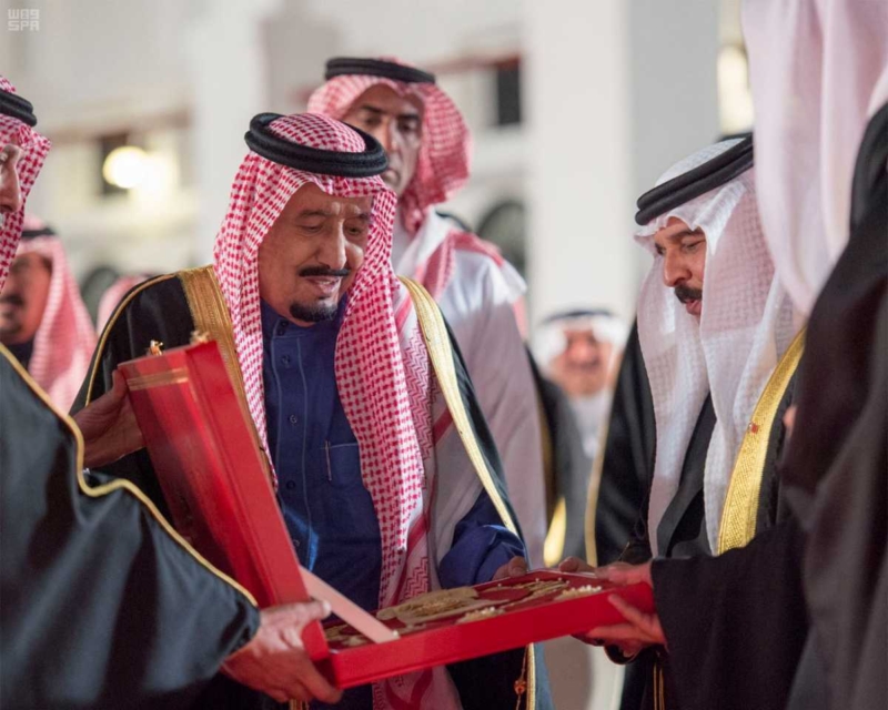 الملك يبدأ زيارة رسمية لمملكة البحرين4