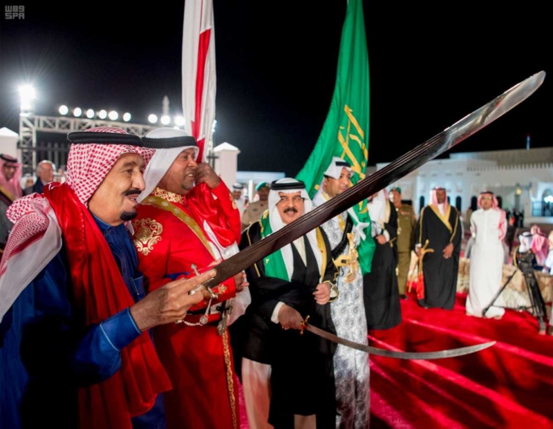 الملك يبدأ زيارة رسمية لمملكة البحرين8