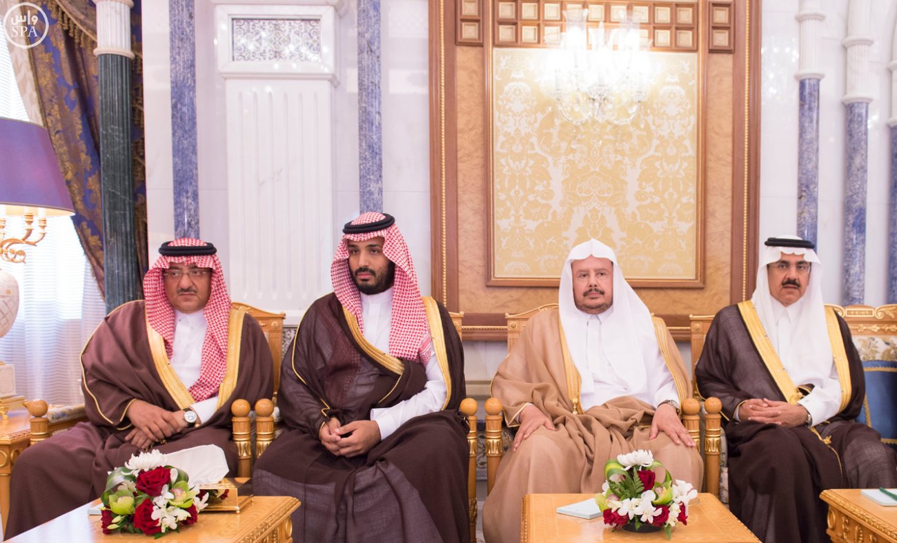 الملك يستقبل رئيسَ البرلمان العراقي الدكتور سليم بن عبدالله الجبوري (1)